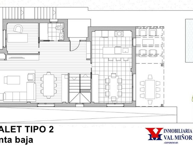 Casa chalet en Venta en Gondomar