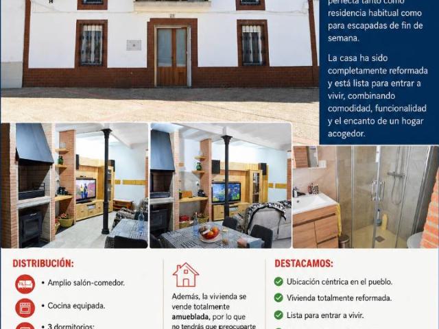 Casa chalet en Venta en Hinojosa del Valle