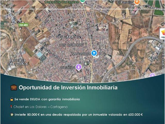 Casa chalet en Venta en Los Dolores