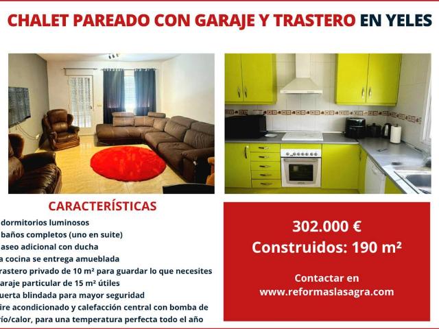 Casa chalet en Venta en Parque Manuel de Vega Carretera de Ugena