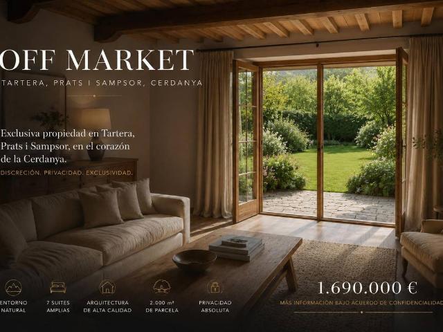 Casa chalet en Venta en Prats i Sansor