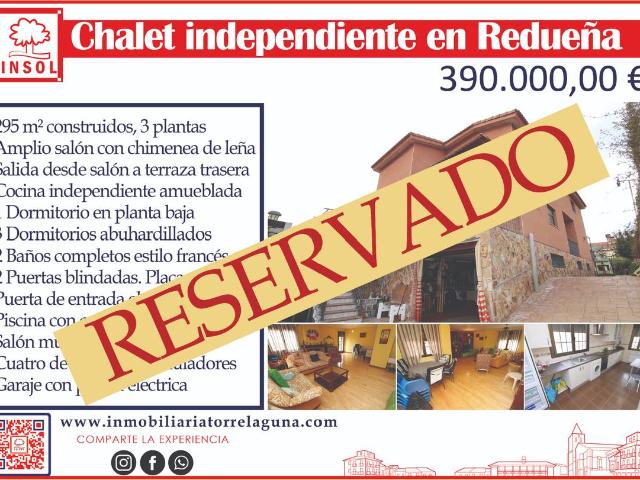 Casa chalet en Venta en Redueña
