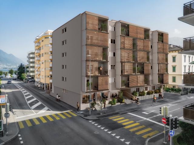 Casa Cinque – il piacere di abitare nel centro di Locarno