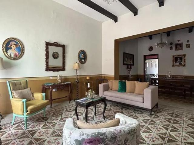 CASA COLONIAL AMUEBLADA EN VENTA EN EL BARRIO DE SAN ROMÁN, CAMPECHE