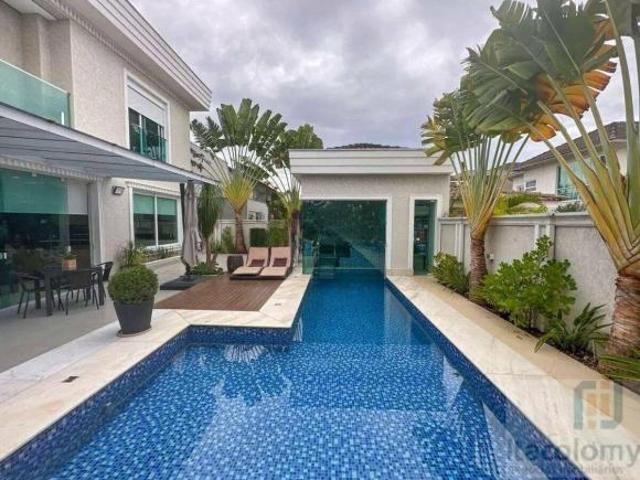 Casa com 4 dormitórios à venda, 500 m² por R$ 5.950.000,00 Residencial Onze Alphaville Santana