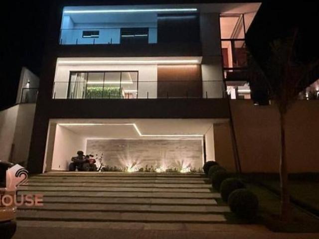 Casa com 4 dormitórios à venda, 628 m² por R$ 4.500.000,00 Condomínio Reserva Ibirapitanga Santa