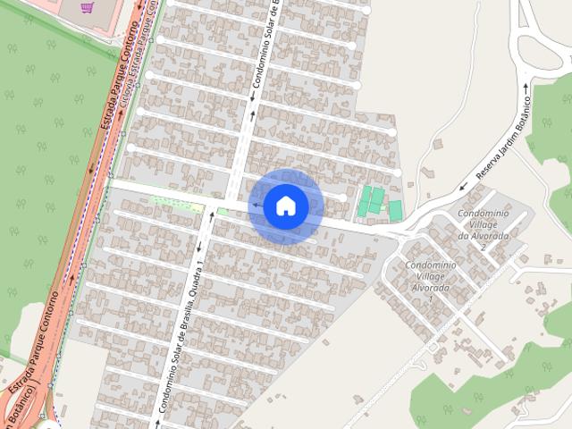 Casa com 4 dormitórios para alugar, 448 m² Setor Habitacional Jardim Botânico Brasília/DF