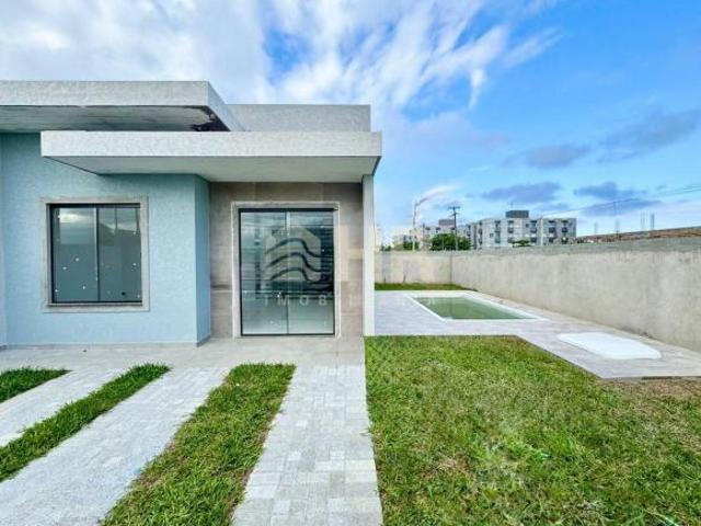 Casa com 02 dormitórios sendo 01 suíte e 01 vaga d