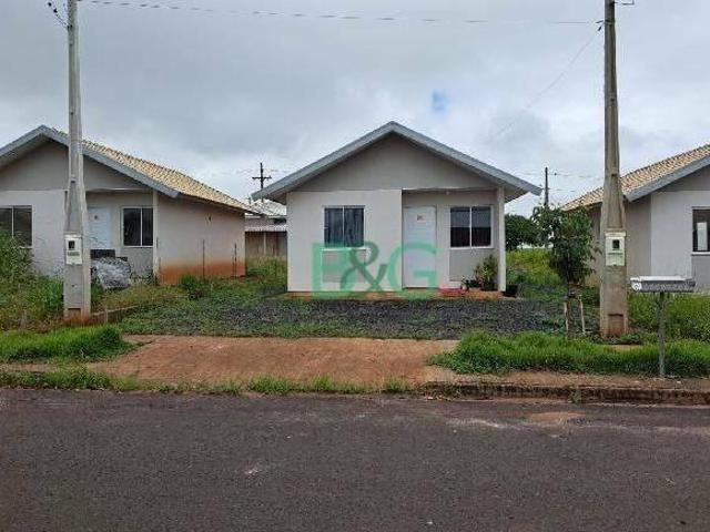 Casa com 2 dormitórios à venda, 45 m² por R$ 97.778,11 JARDIM MARIA LUIZA I Tabatinga/SP