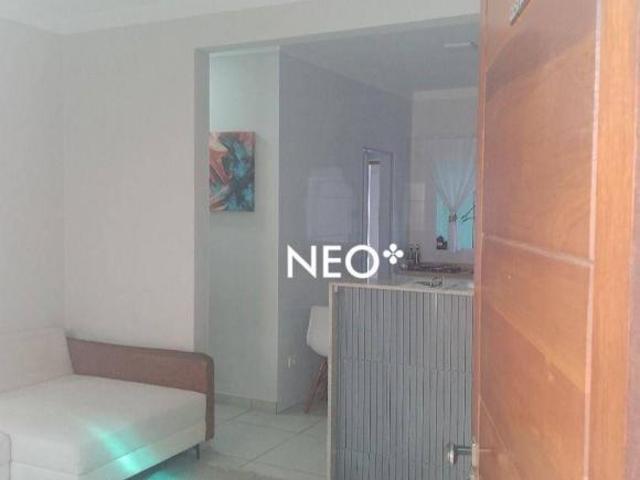 Casa com 2 dormitórios à venda, 54 m² por R$ 286.000 Vila Ema São Vicente/SP