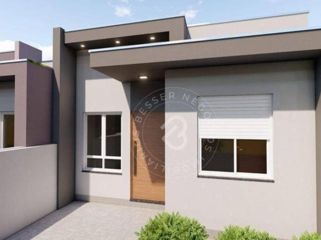 Casa com 2 dormitórios à venda, 59 m² por R$ 359.000 Lomba da Palmeira Sapucaia do Sul/RS