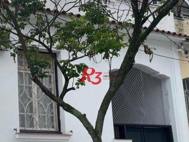 Casa com 2 dormitórios à venda, 90 m² por R$ 580.000,00 Campo Grande Santos/SP