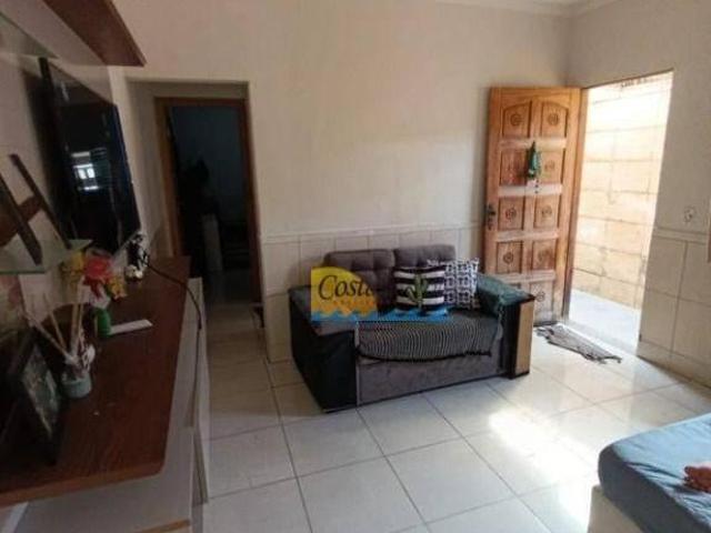Casa com 2 dormitórios à venda por R$ 340.000,00 Vila Antártica Praia Grande/SP