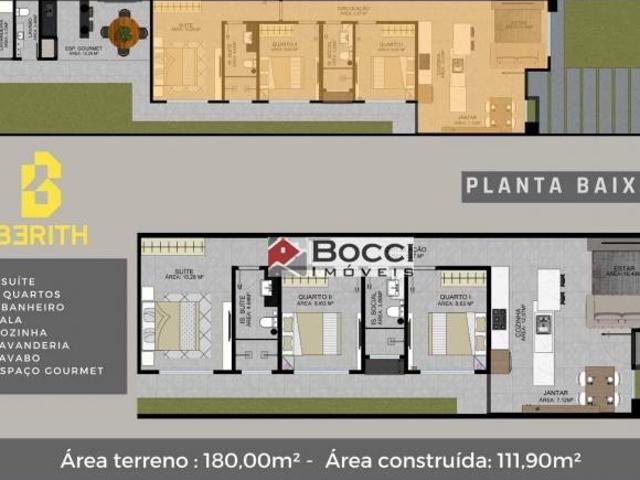 Casa com 3 dormitórios à venda, 111 m² por R$ 530.000 Villa Florata Foz do Iguaçu/PR