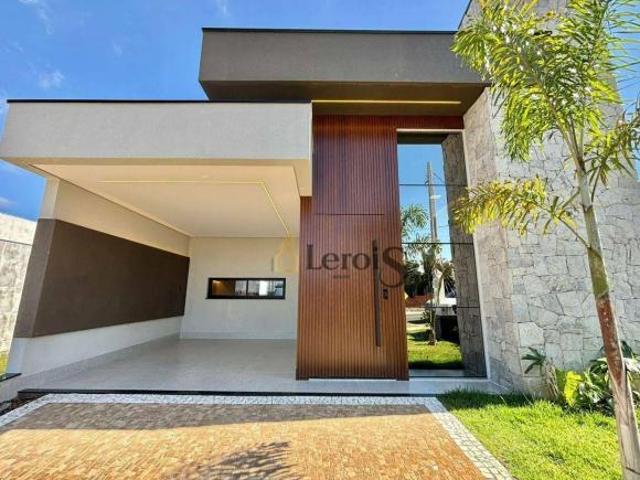 Casa com 3 dormitórios à venda, 140 m² por R$ 1.400.000,00 Condomínio Jardim Park Vista Real Ind