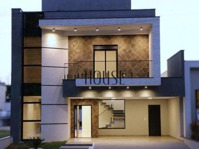 Casa com 3 dormitórios à venda, 180 m² por R$ 1.543.000,00 Condomínio Campos do Conde Sorocaba/S