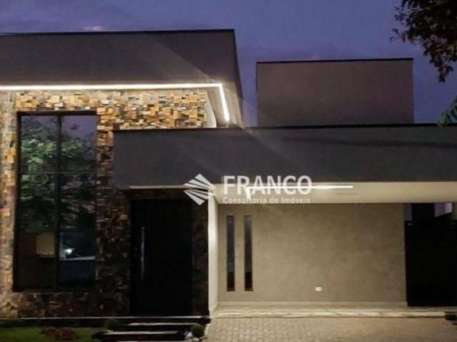 Casa com 3 dormitórios à venda, 183 m² Condomínio Ouro Ville Taubaté/SP