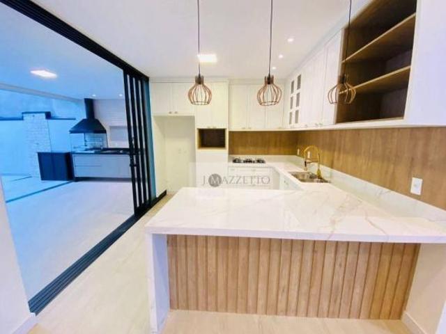 Casa com 3 dormitórios à venda, 197 m² por R$ 1.690.000,00 Condomínio Piemonte Indaiatuba/SP