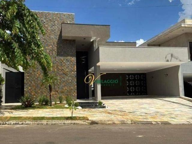 Casa com 3 dormitórios à venda, 193 m² por R$ 1.180.000 Residencial Villagio D&apos Itália Cedral/SP