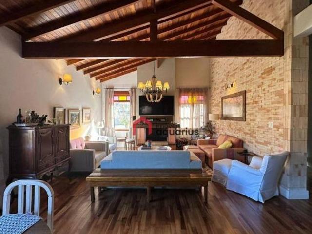 Casa com 3 dormitórios à venda, 340 m² por R$ 2.900.000,00 Reserva Fazenda São Francisco Jambeir