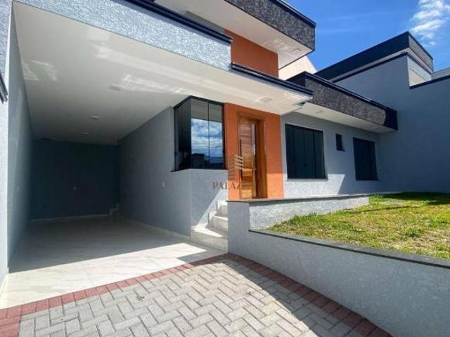 Casa com 3 dormitórios à venda, 74 m² por R$ 650.000,00 Silveira da Motta São José dos Pinhais/P