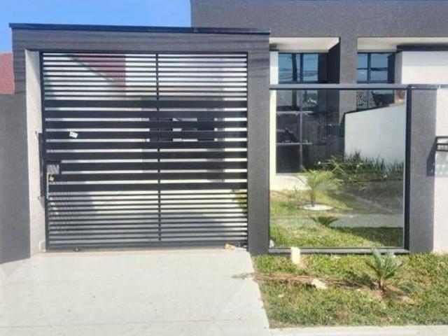 Casa com 3 dormitórios à venda, 77 m² por R$ 630.000,00 Gralha Azul Fazenda Rio Grande/PR