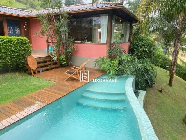 Casa Com 3 Dormitórios Para Alugar, 250 m² por R$11.900,00/mês Itaipava Petrópolis/rj