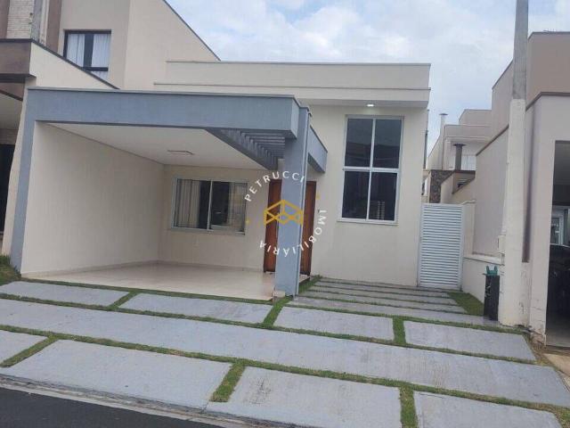 Casa com 3 dormitórios, 105 m², venda e locação no Jardim Park Real Indaiatuba/SP