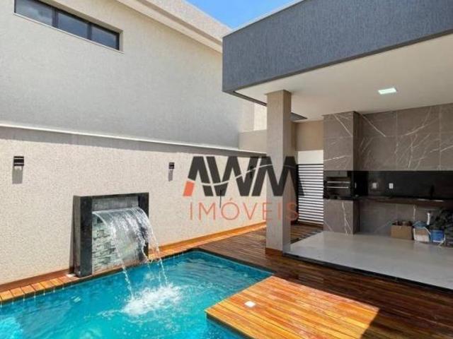 Casa com 3 quartos à venda, 158 m² por R$ 1.370.000 Jardins Bolonha Senador Canedo/GO