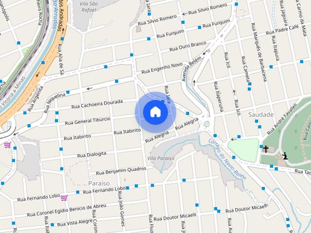 Casa com 3 quartos para alugar em Belo Horizonte, no bairro Paraíso