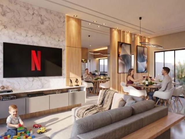 Casa com 3 Suítes, 190m² privativos em Condomínio no Água Verde