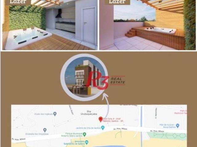 Casa com 3 dormitórios à venda, 150 m² por R$ 1.500.000,00 José Menino Santos/SP