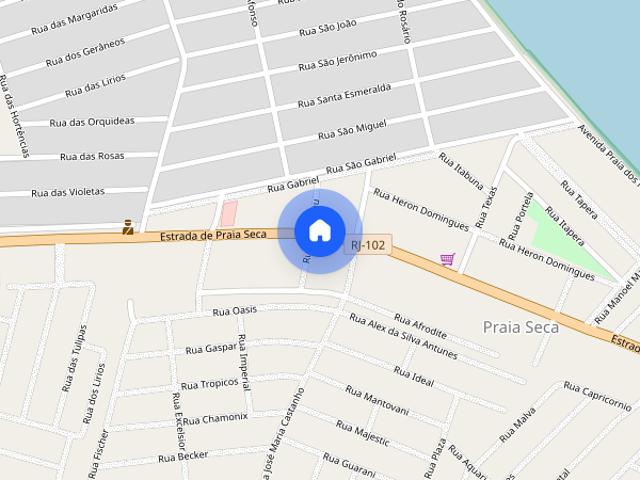 CASA COM PISCINA PARA LOCAÇÃO DE TEMPORADA EM PRAIA SECA/RJ