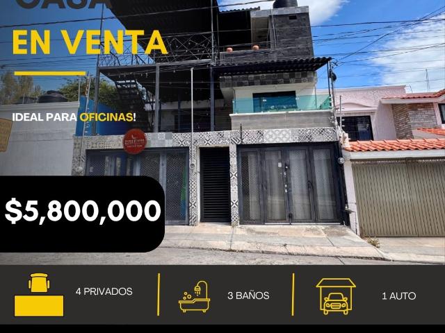 Casa Comercial en Venta en Panorama, León Ideal para Oficina