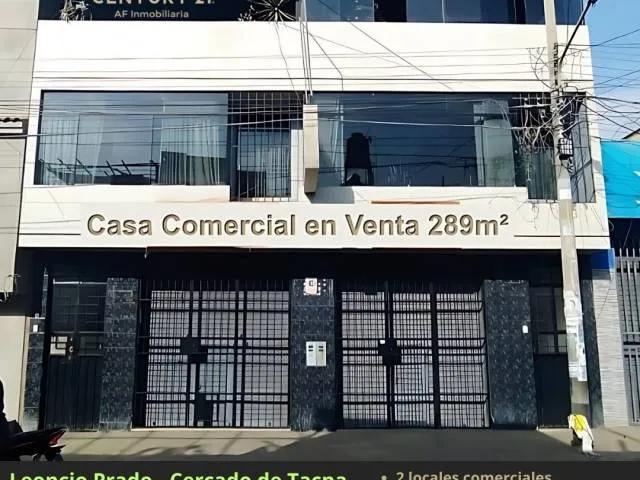 Casa Comercial en Venta Leoncio Prado Tacna