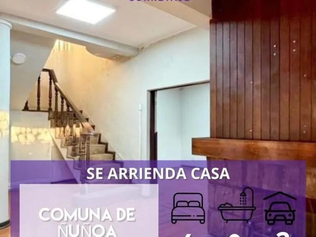 Casa comercial en ñuñoa en arriendo