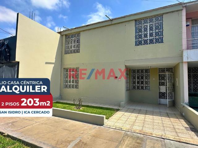 Casa Completa En Alquiler Para Empresas | Urb San Isidro Ica