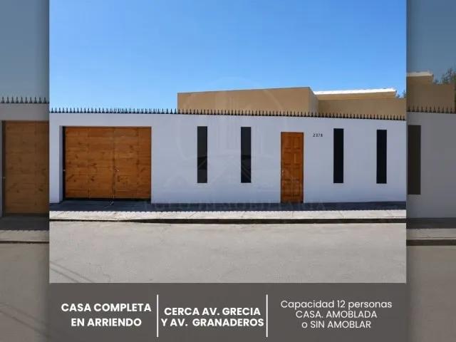 Casa Completa En Arriendo Con O Sin Amoblar