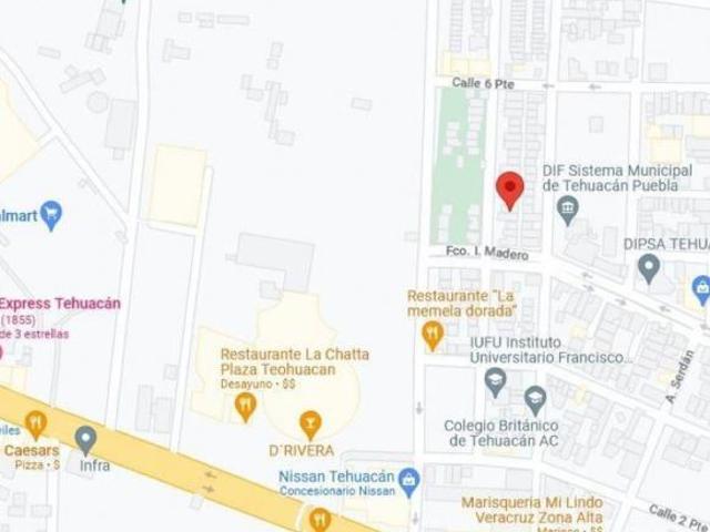 Casa con 125 m² superficie de terreno y 4 recámaras en venta, Tehuacán