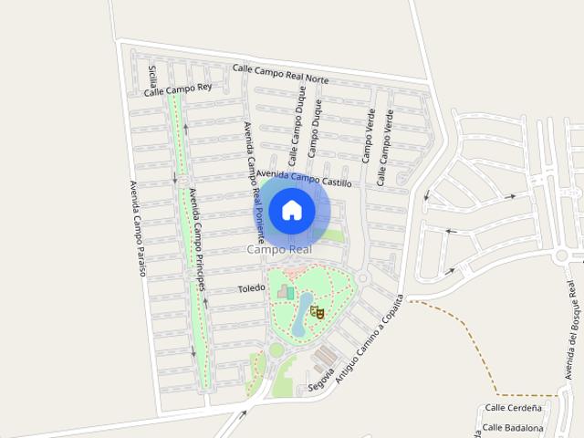 Casa con 3 habitaciones de 80 m² en renta en Campo Real