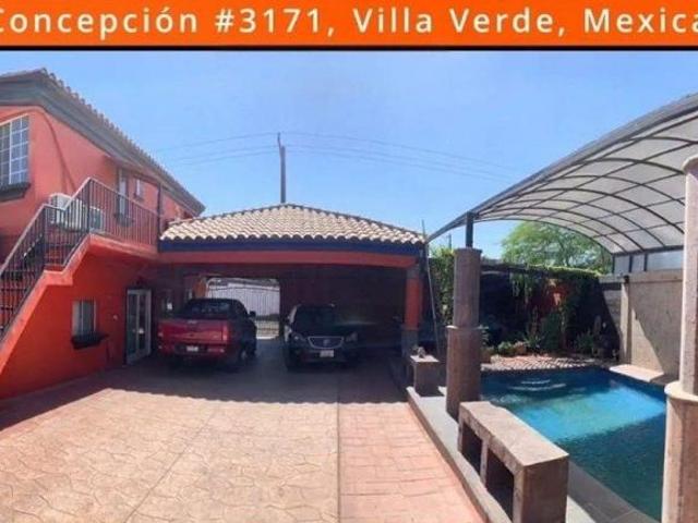 Casa con Alberca y Departamento Independiente | Villa Verde, Mexicali