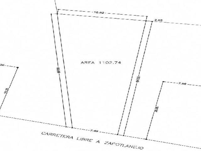 CASA CON AMPLIO TERRENO EN VENTASOBRE CARRETERA LIBRE A ZAPOTLANEJO EN LA GIGANTERA TONALA