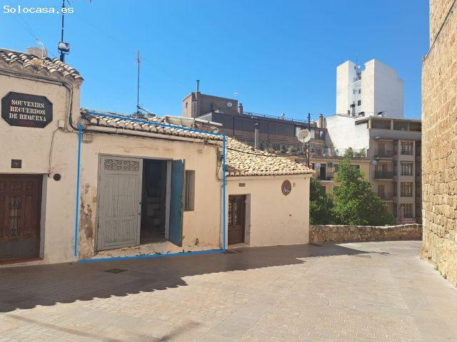 Casa con cueva y doble acceso en pleno centro histórico de Requena