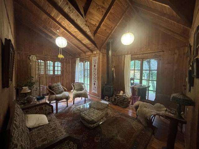 Casa con estero, bosque y arboles frutales en villarrica | 2 dormitorios por 115000. 00 en Villarrica