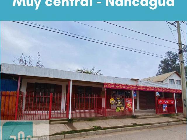 CASA CON LOCAL SECTOR CENTRAL NANCAGUA