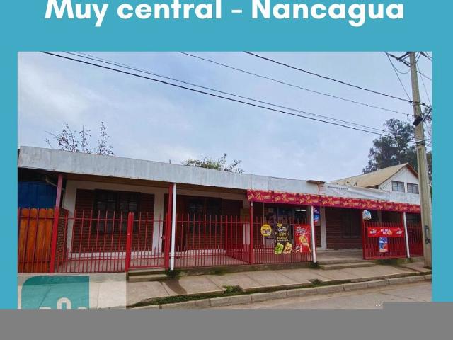 CASA CON LOCAL SECTOR CENTRAL NANCAGUA