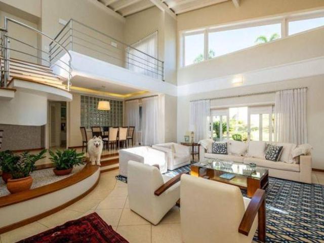 Casa condomínio 4 suítes terreno 800 m² área gourmet e escritório