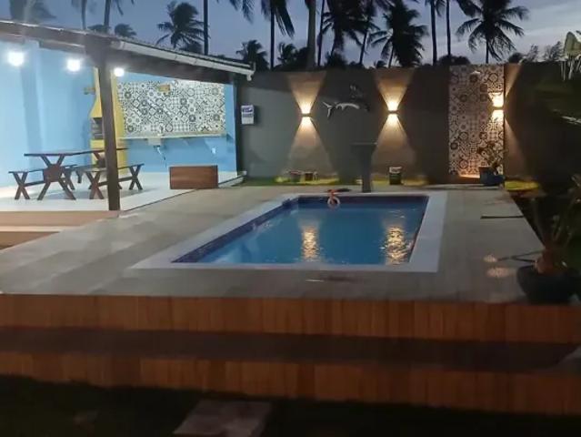 Casa Duplex 4/ Frente ao Mar Sítio do Conde Litoral À 181 km de Salvador Porteira Fechada