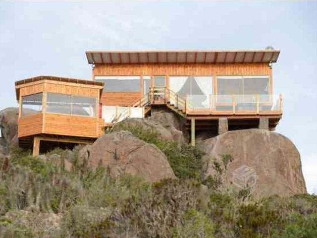 Casa de Madera con Parcela, Vende Dueño,a 16 km de La Serena,Vista al Mar