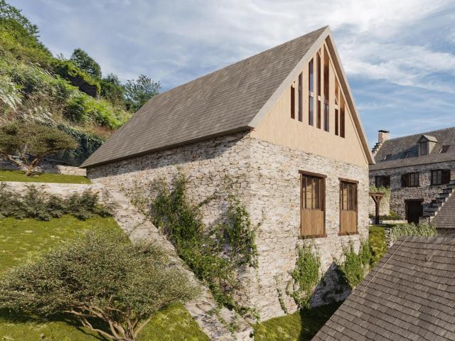 Casa de obra nueva en Bausen — tranquilidad, vistas y montaña